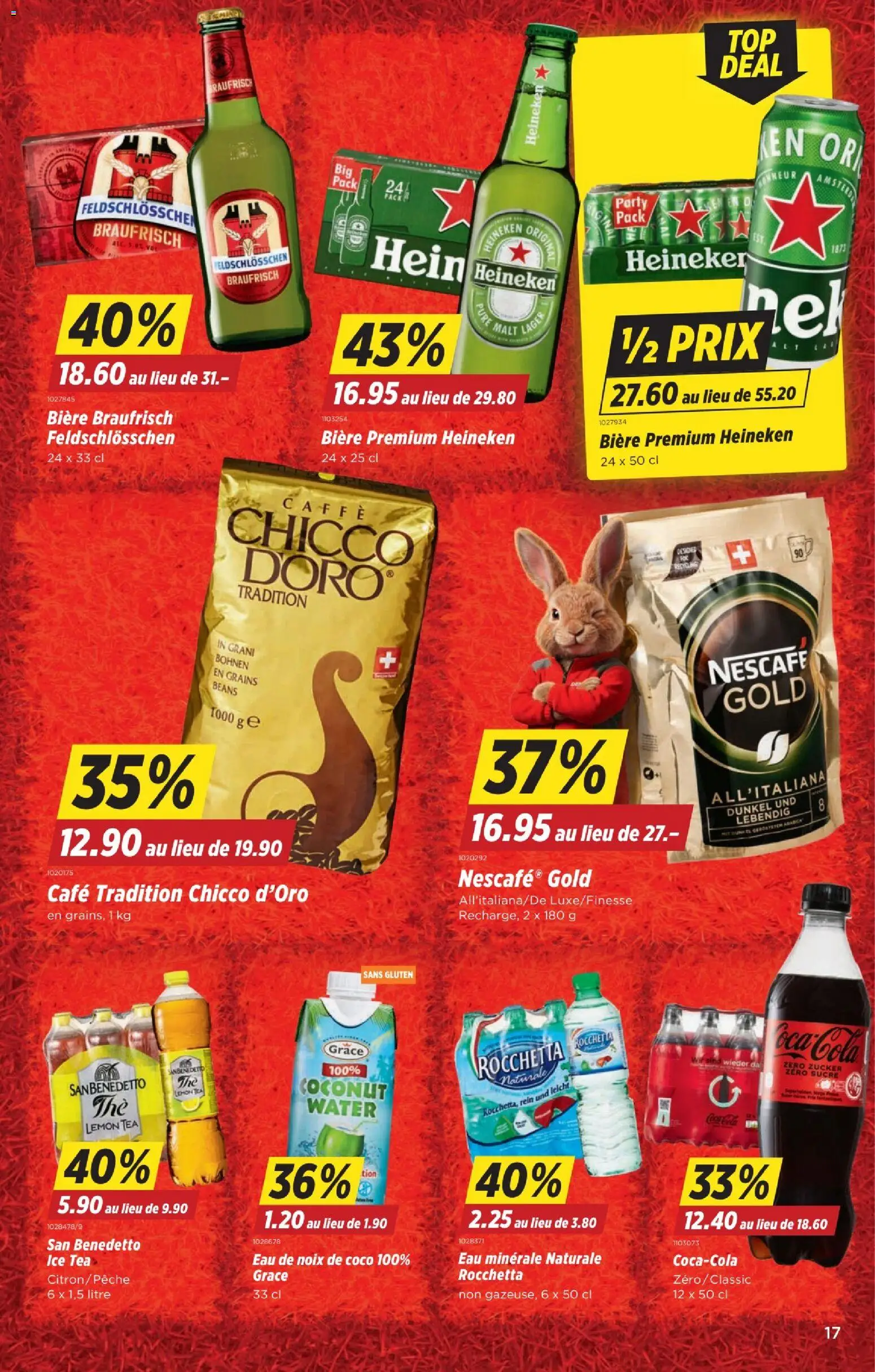 Denner aktionen FR – gültig ab 26.03.2026 | Seite: 17 | Produkte: Coca Cola, Zucker