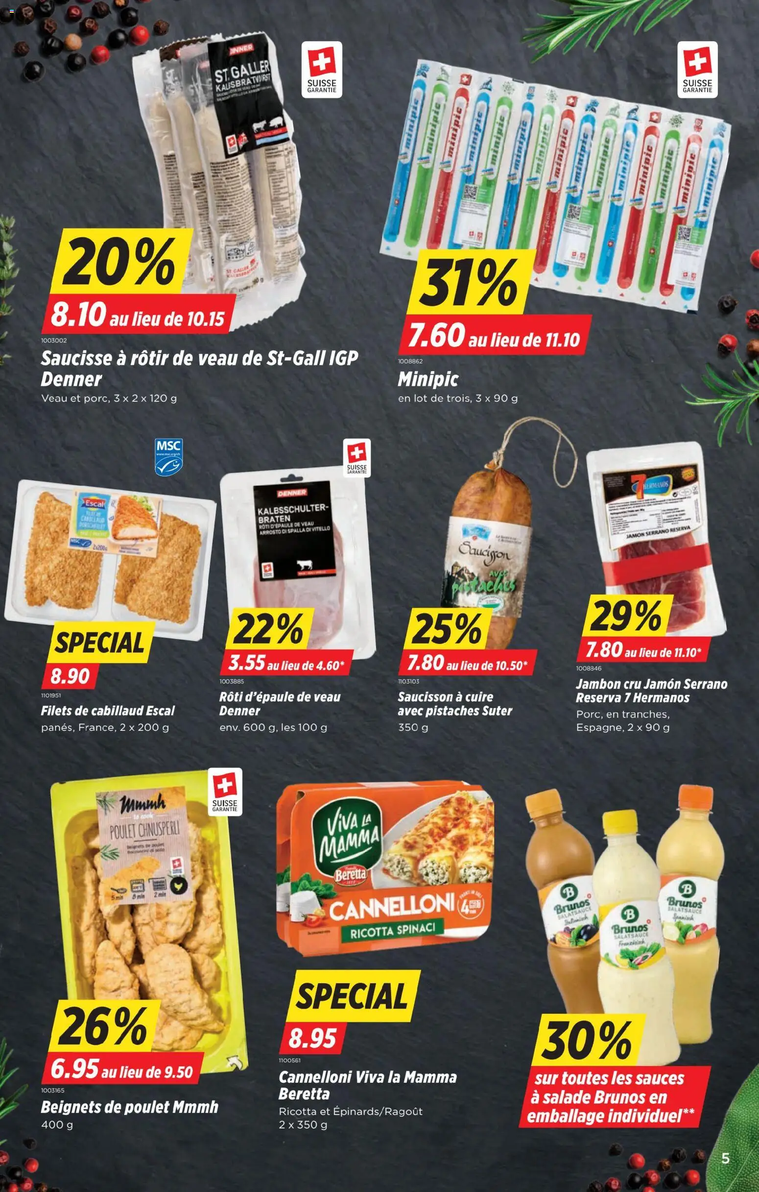 Denner Aktionen FR – gültig ab 11.11.2025 | Seite: 5 | Produkte: Dressing