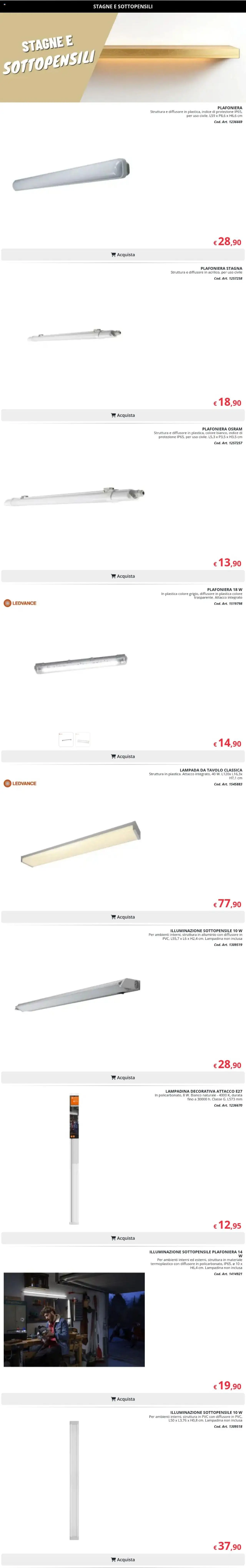 Volantino Brico io del 01.10.2025 | Pagina: 9 | Prodotti: Alluminio, Tavolo, Lampada