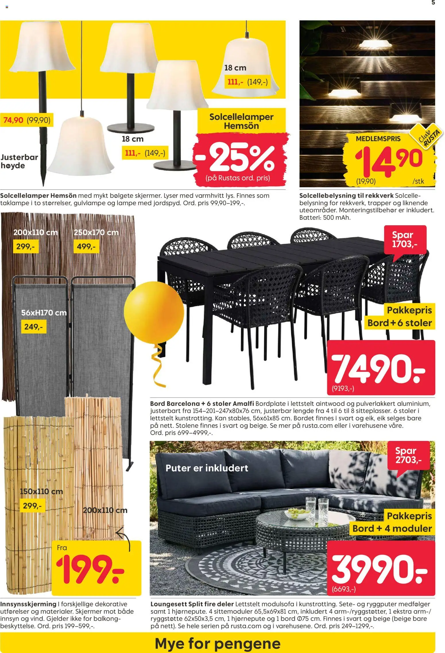 {H1} | Side: 5 | Produkter: Cocotte minute, Taklampe, Суміш дитяча, Lampe