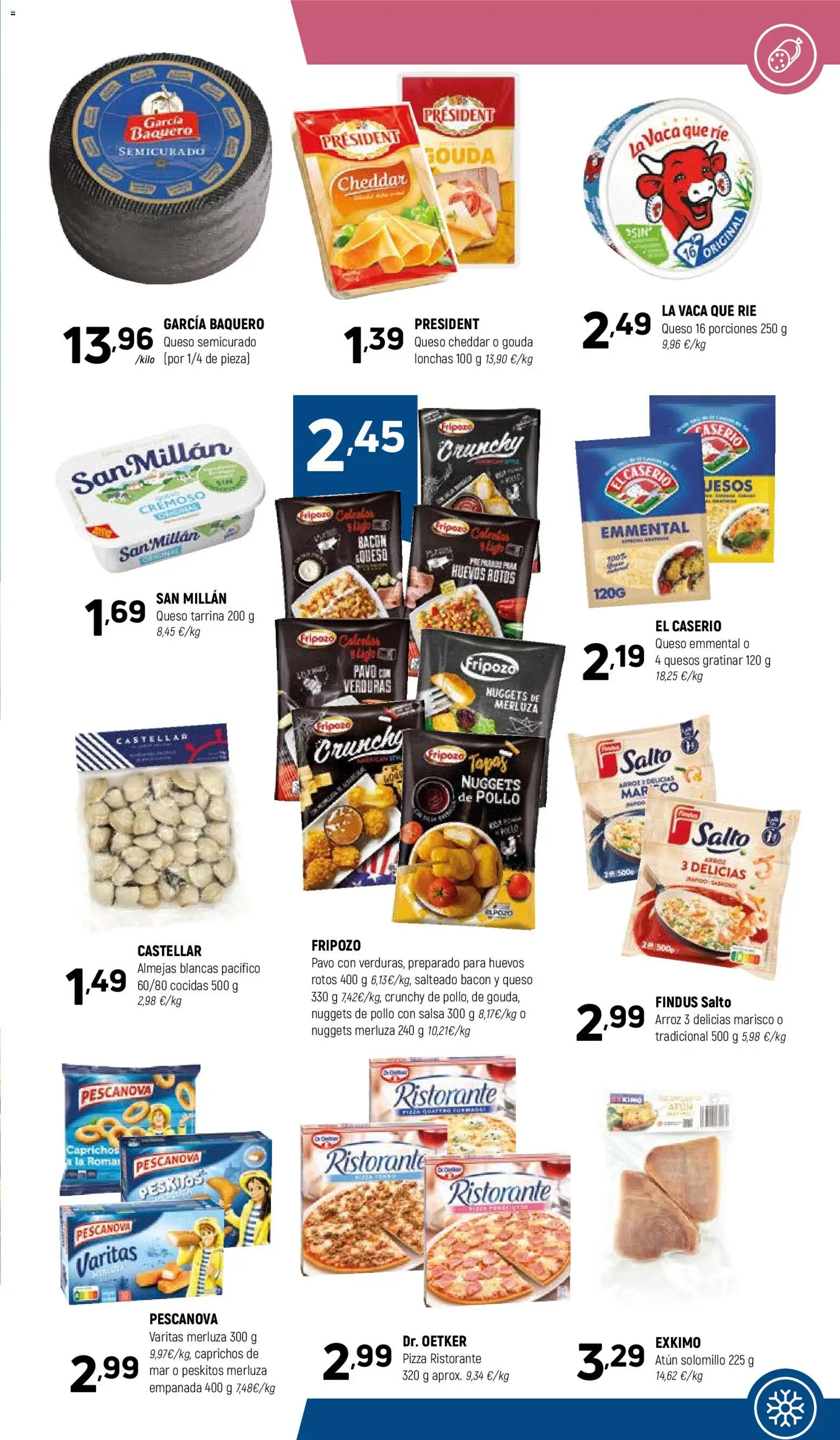 Coviran - La Corunya │ válido desde el 27.01.2026 | Página: 5 | Productos: Queso, Pizza, Arroz, Nuggets