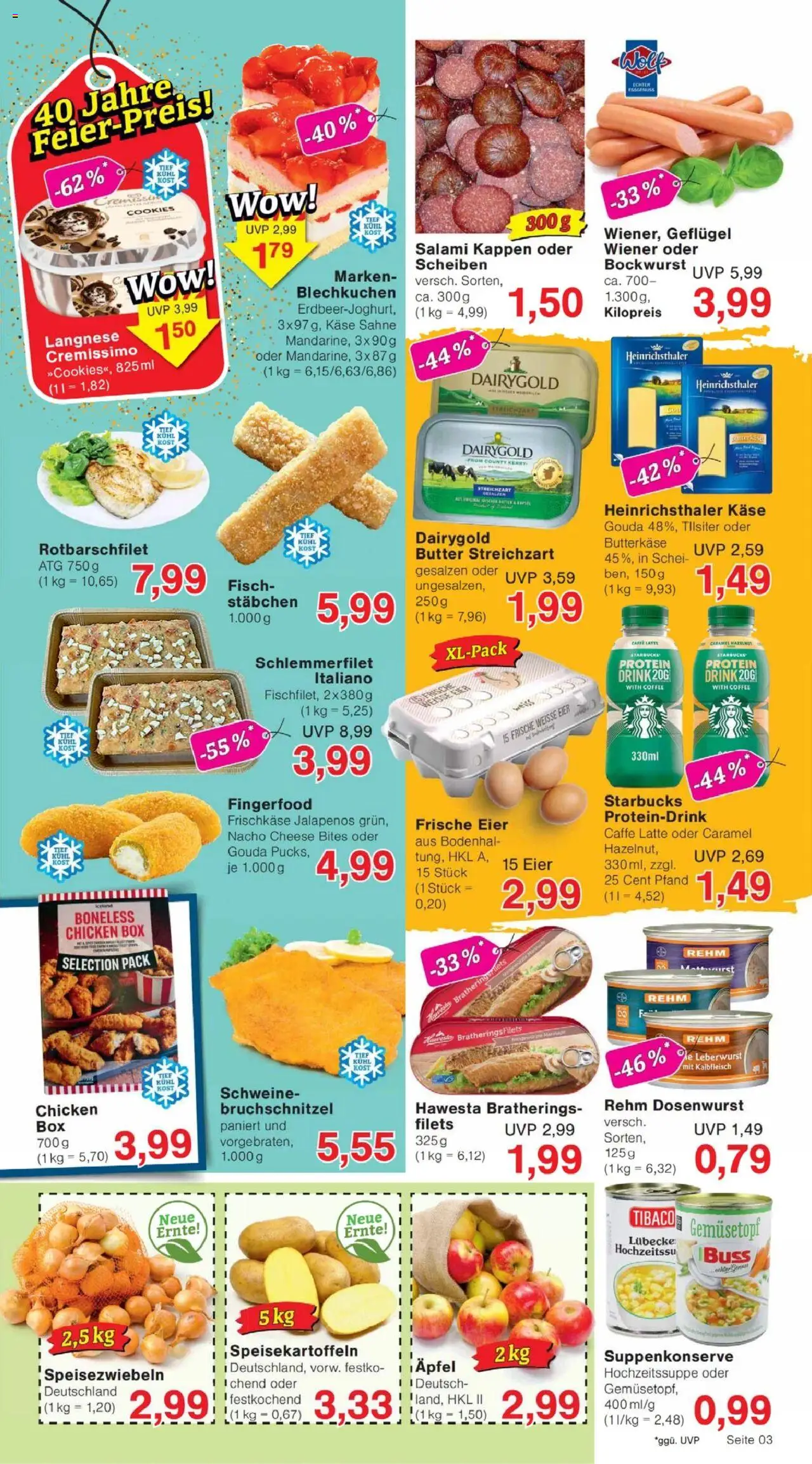 Jawoll Prospekt - gültig ab dem 18.08.2025 | Seite: 3 | Produkte: Bockwurst, Gouda, Box, Frischkase