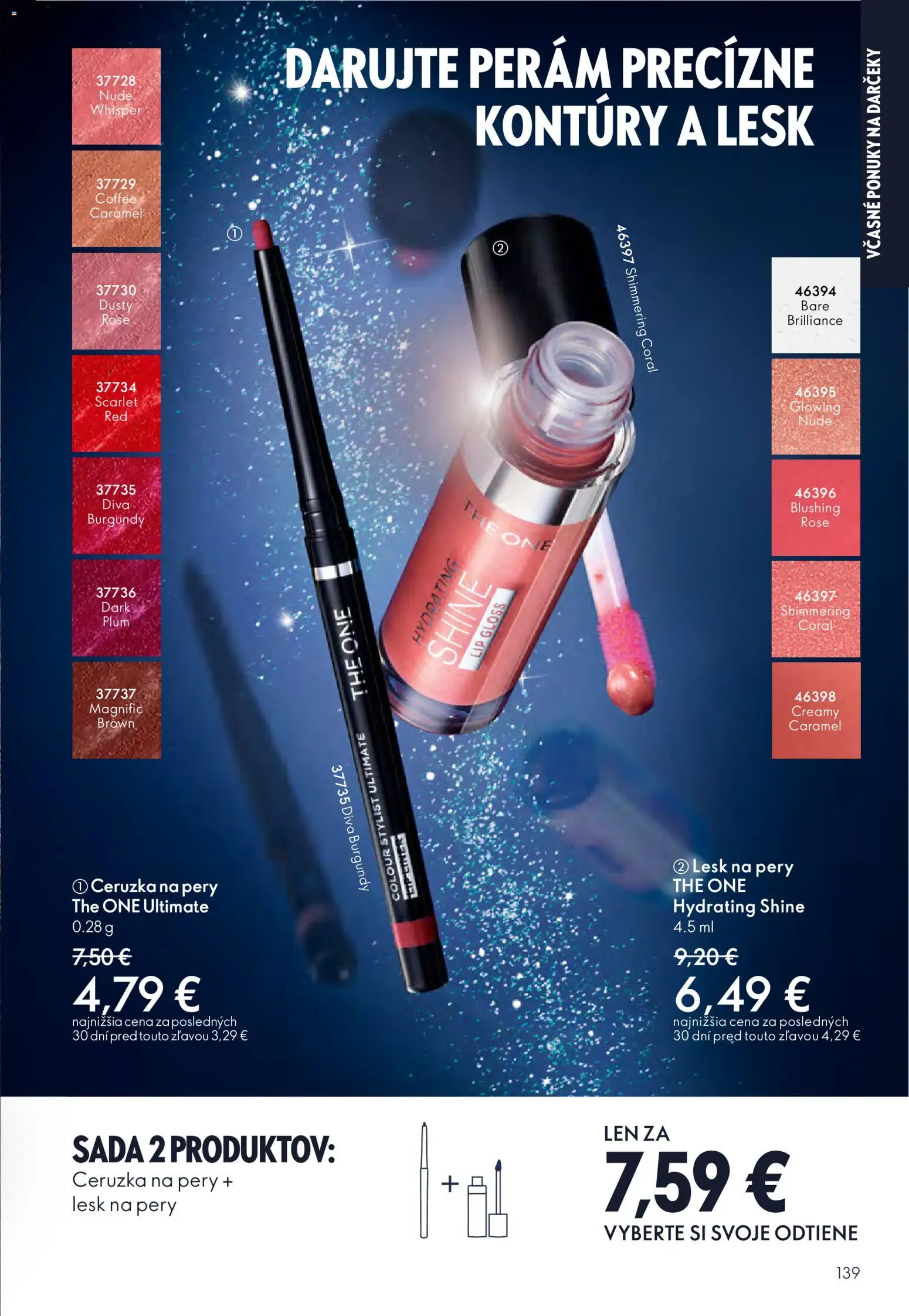 Nové Oriflame akcie – leták je platný od 22.10.2025 | Strana: 139
