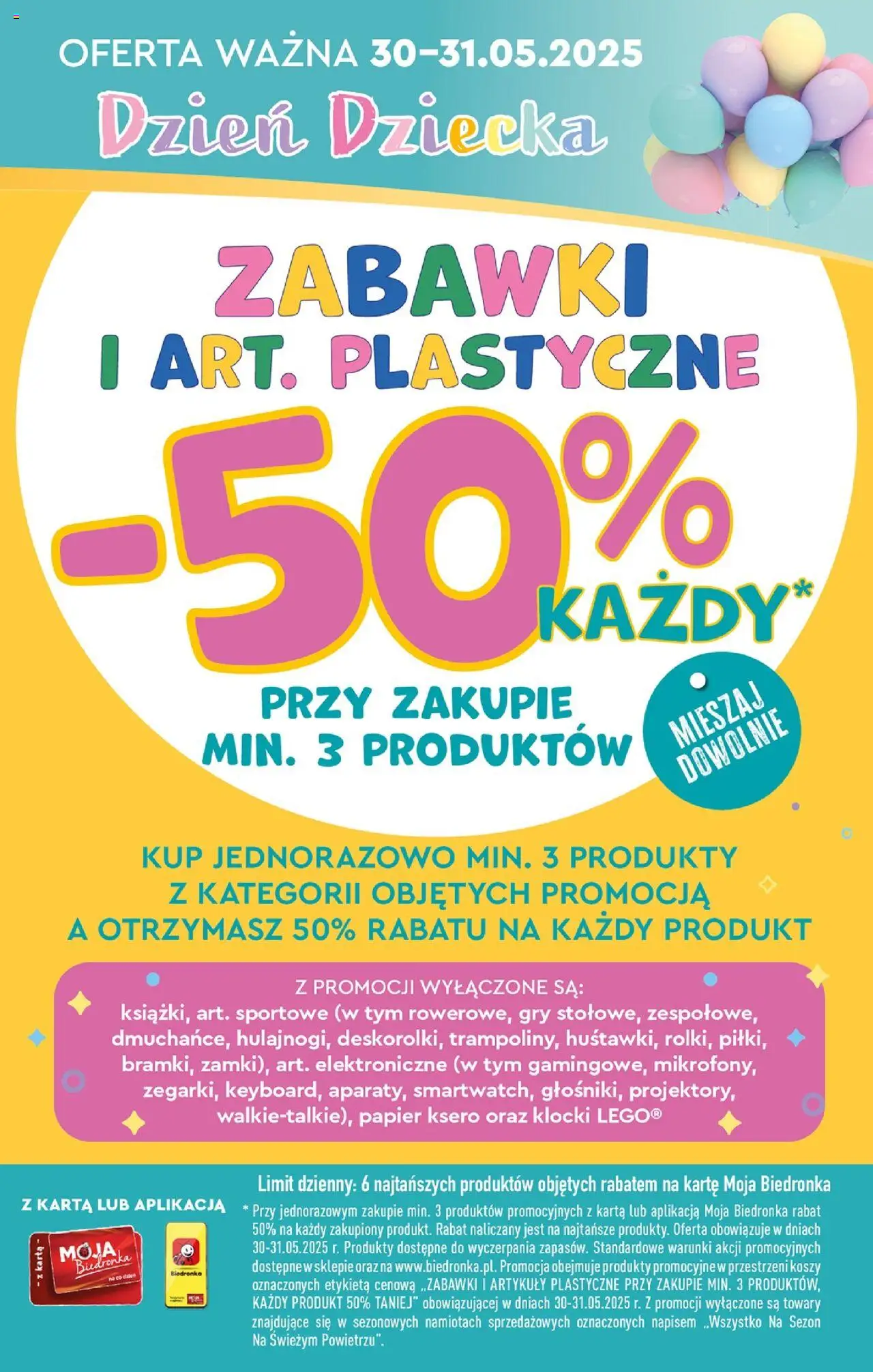 Biedronka gazetka - Okazje tygodnia od 24.05.2025 | Strona: 3 | Produkty: Lampa