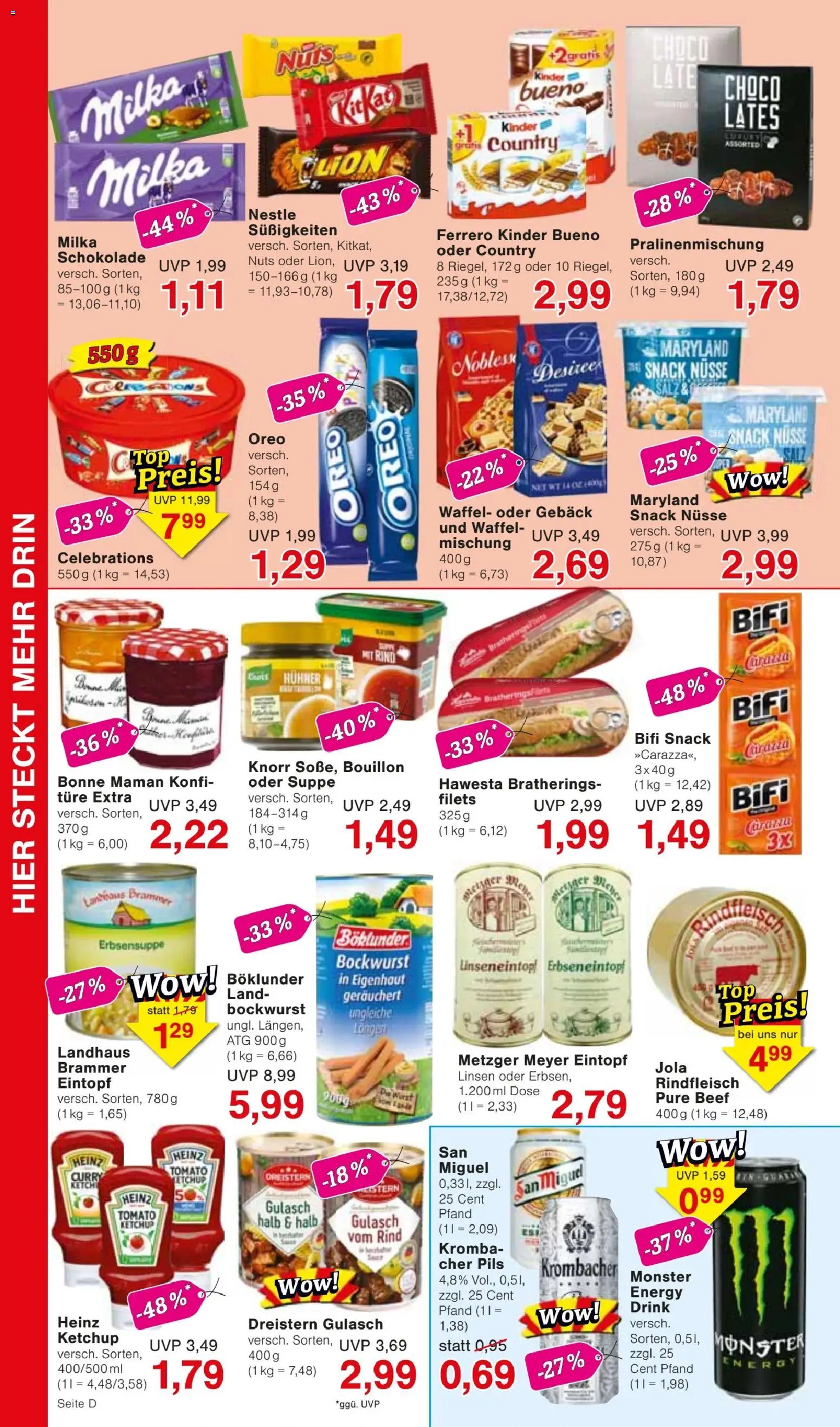 Jawoll Prospekt – gültig ab 17.11.2025 | Seite: 8 | Produkte: Gulasch, Ketchup, Nüsse, Bonne maman