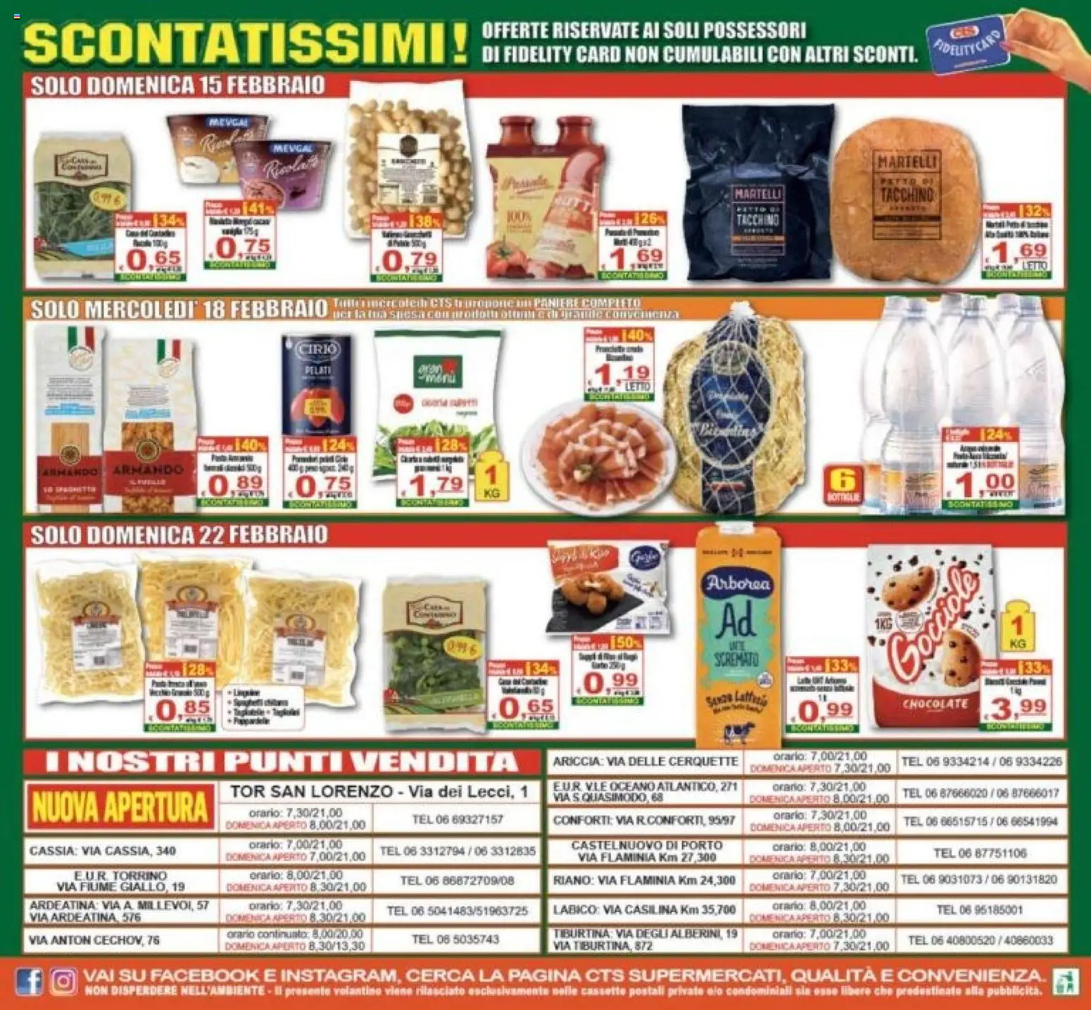 Volantino CTS del 13.02.2026 | Pagina: 24 | Prodotti: Tacchino, Letto