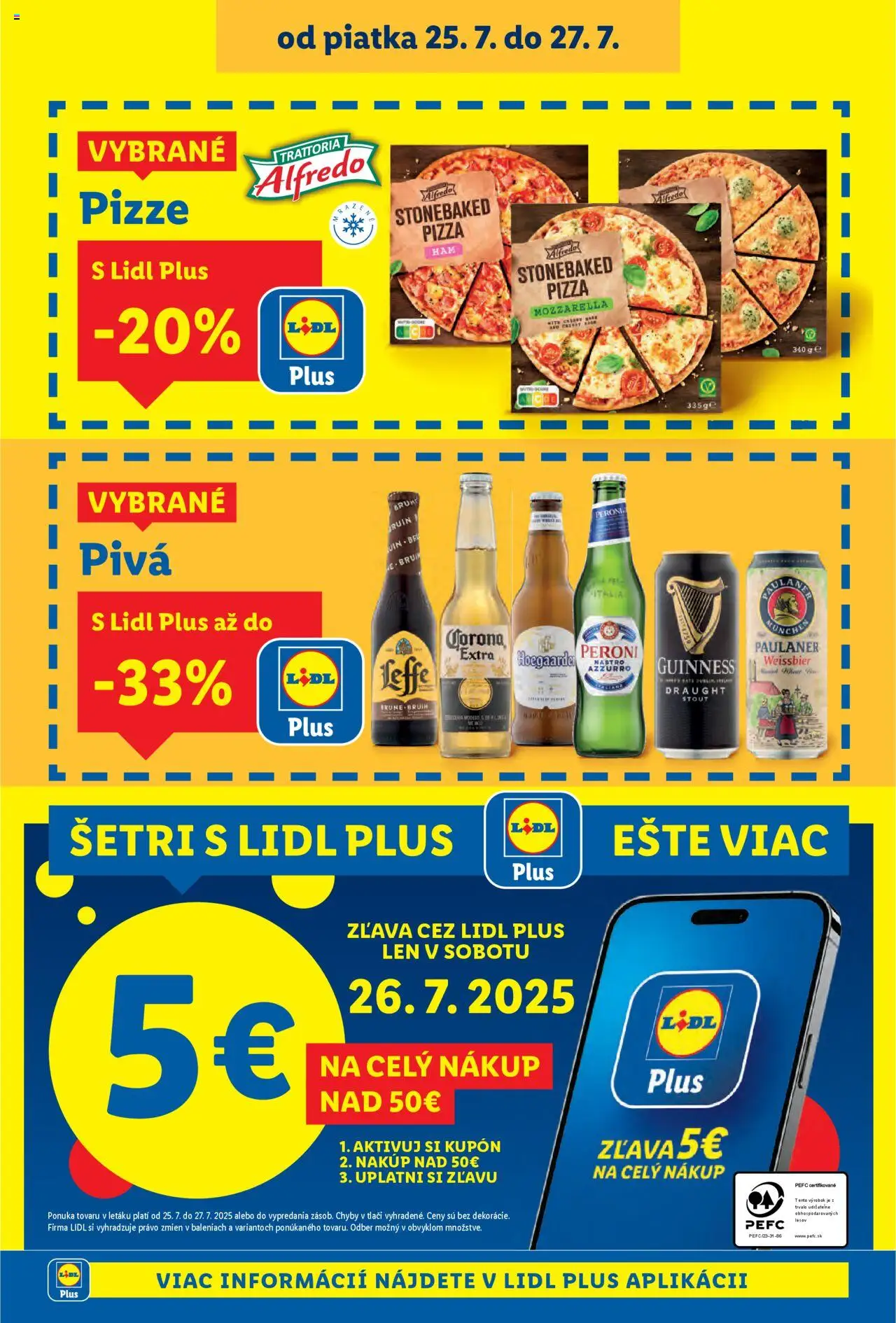 Lidl leták │ platný od 21.07.2025 | Strana: 96 | Produkty: Pizza, Mozzarella