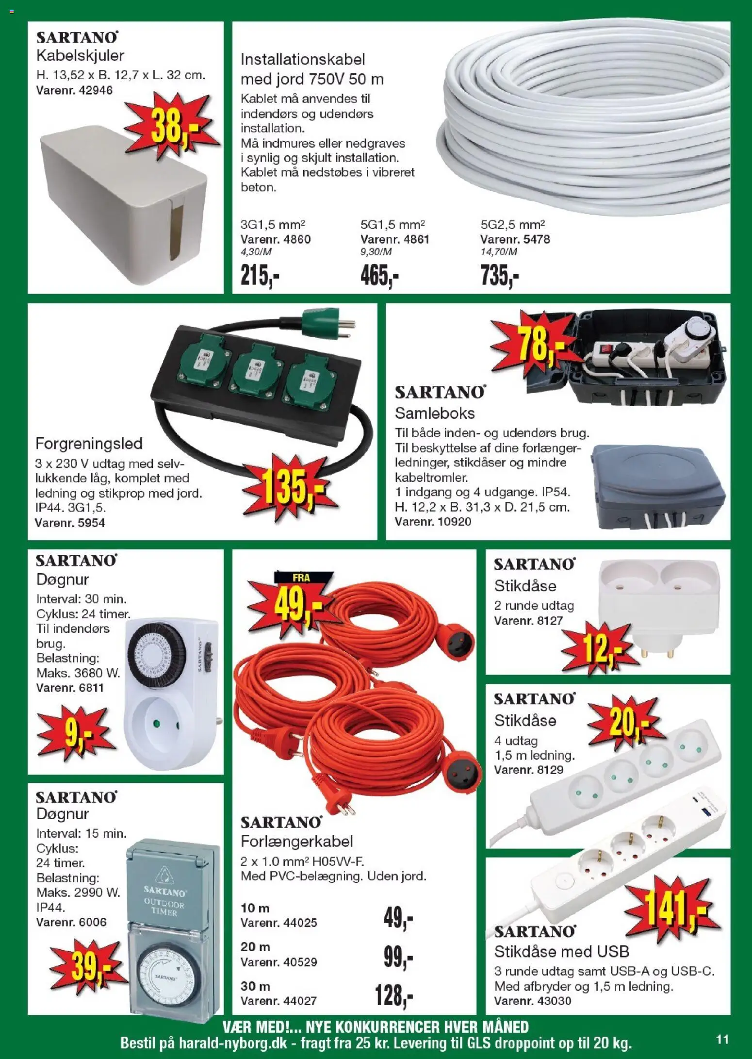 Harald Nyborg tilbudsavis – gyldig fra 18.12.2025 | Side: 11 | Produkter: USB