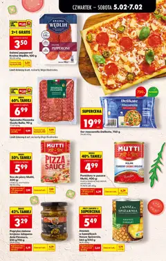 Pogląd oferty "Pomidory w puszce Mutti, 400 g, drobno krojone bez skórek, pelati całe" - ważna od 05.02.2026 | Strona: 51