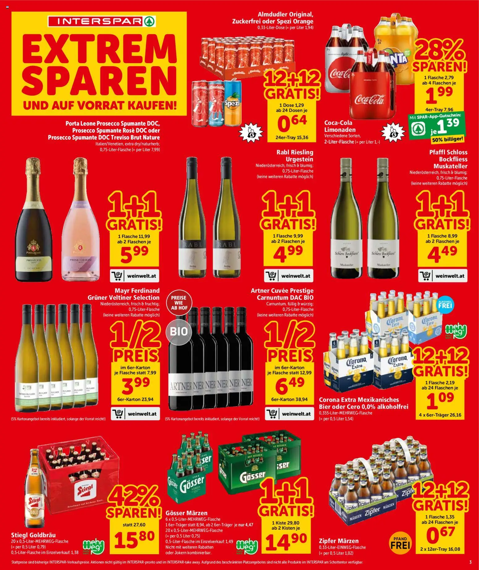 Interspar Flugblatt - Salzburg gültig ab 22.01.2026 | Seite: 3 | Produkte: Bier