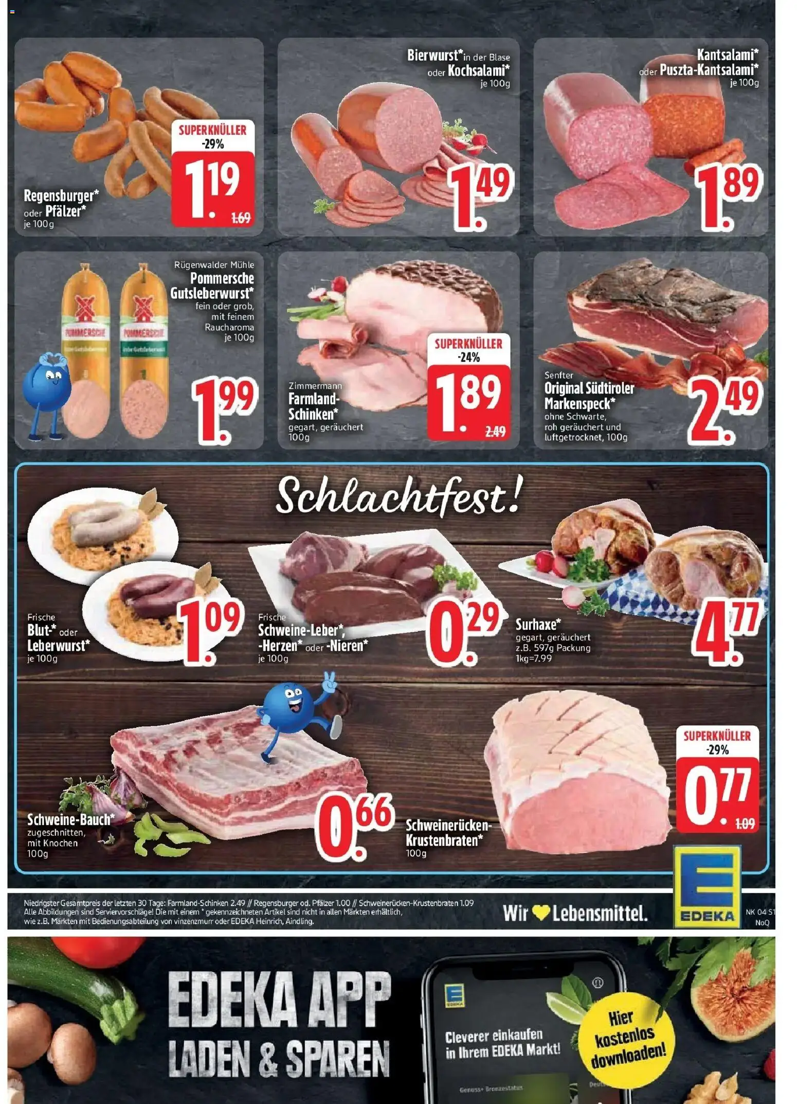 Edeka prospekt Vohburg	 – gültig ab 18.01.2026 | Seite: 17 | Produkte: Mühle, Schweinerucken