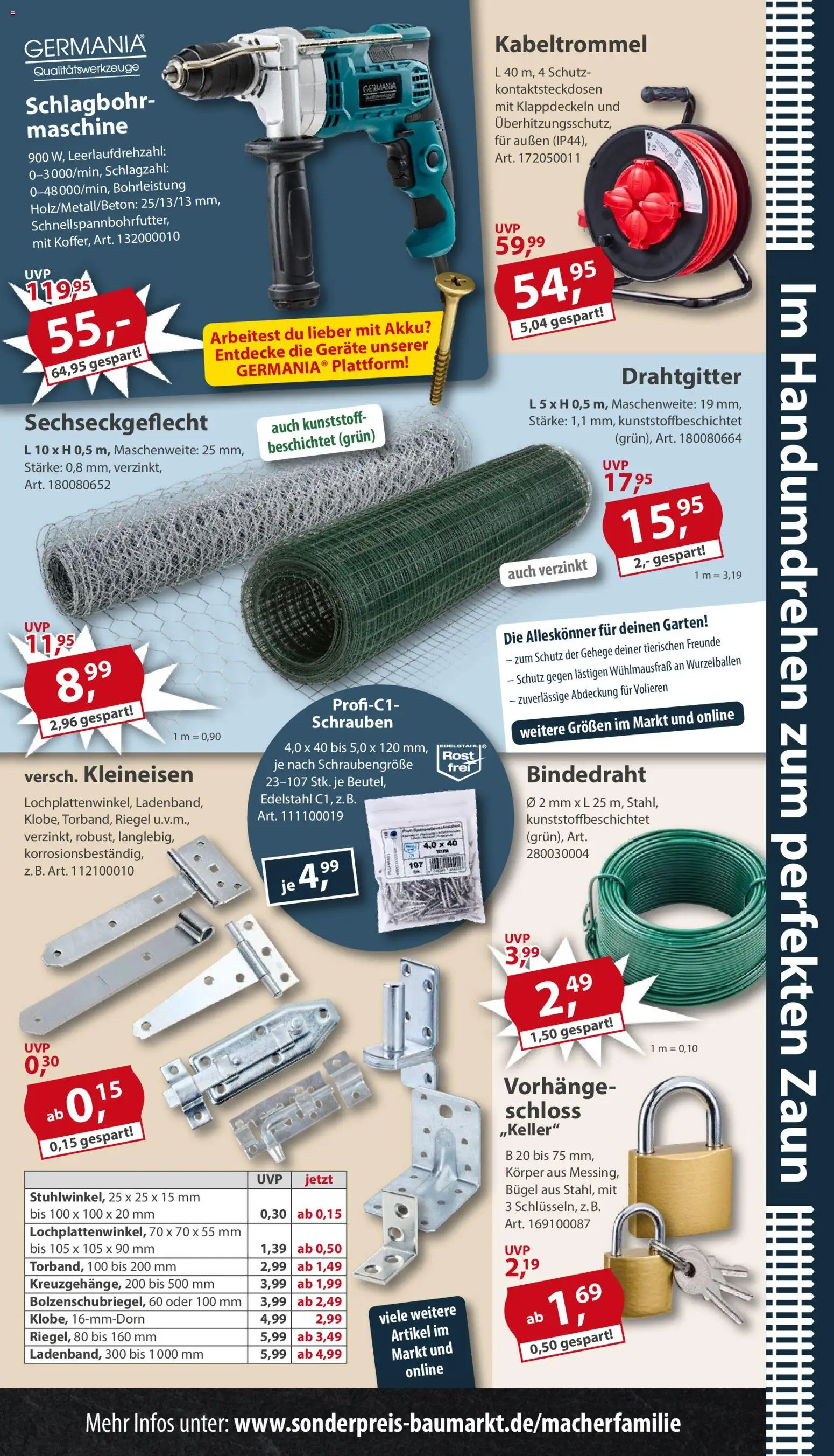 Sonderpreis Baumarkt Prospekt 	 – gültig ab 07.03.2026 | Seite: 11