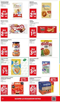 Anteprima del volantino Volantino Panorama	 valido a partire dal 04.12.2025 | Pagina: 12 | Prodotti: Pane, Caffe in capsule, Cacao, Frollini