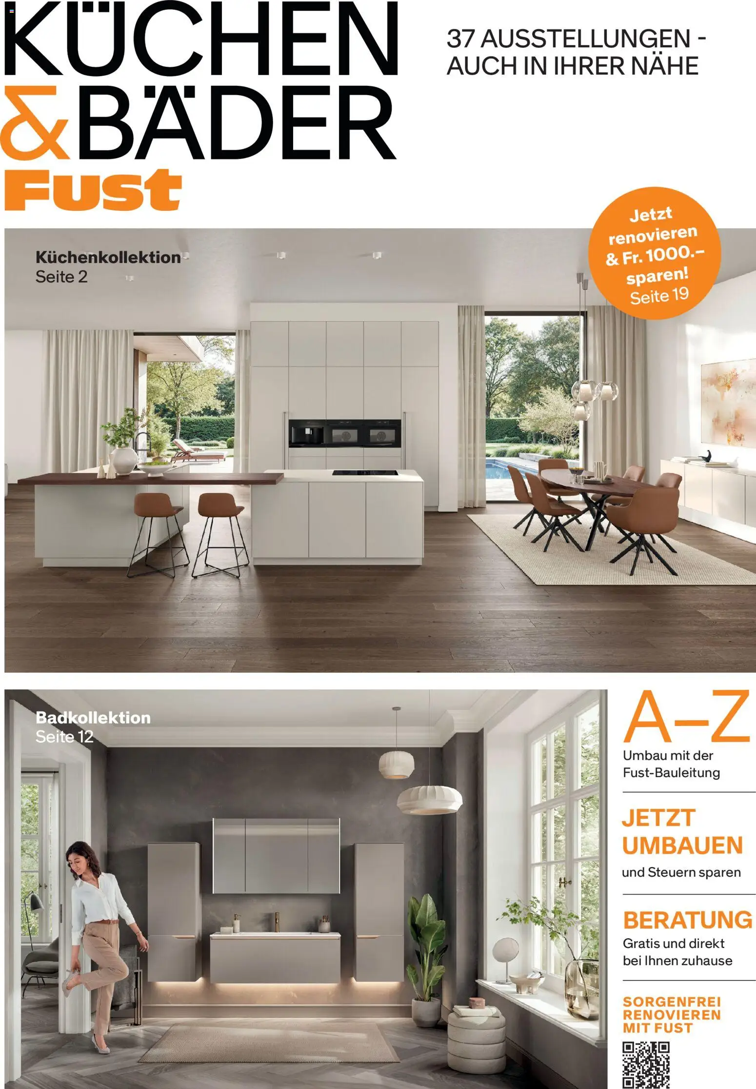 Fust aktionen Küchen- und Badezimmer – gültig ab 22.04.2026 | Seite: 1