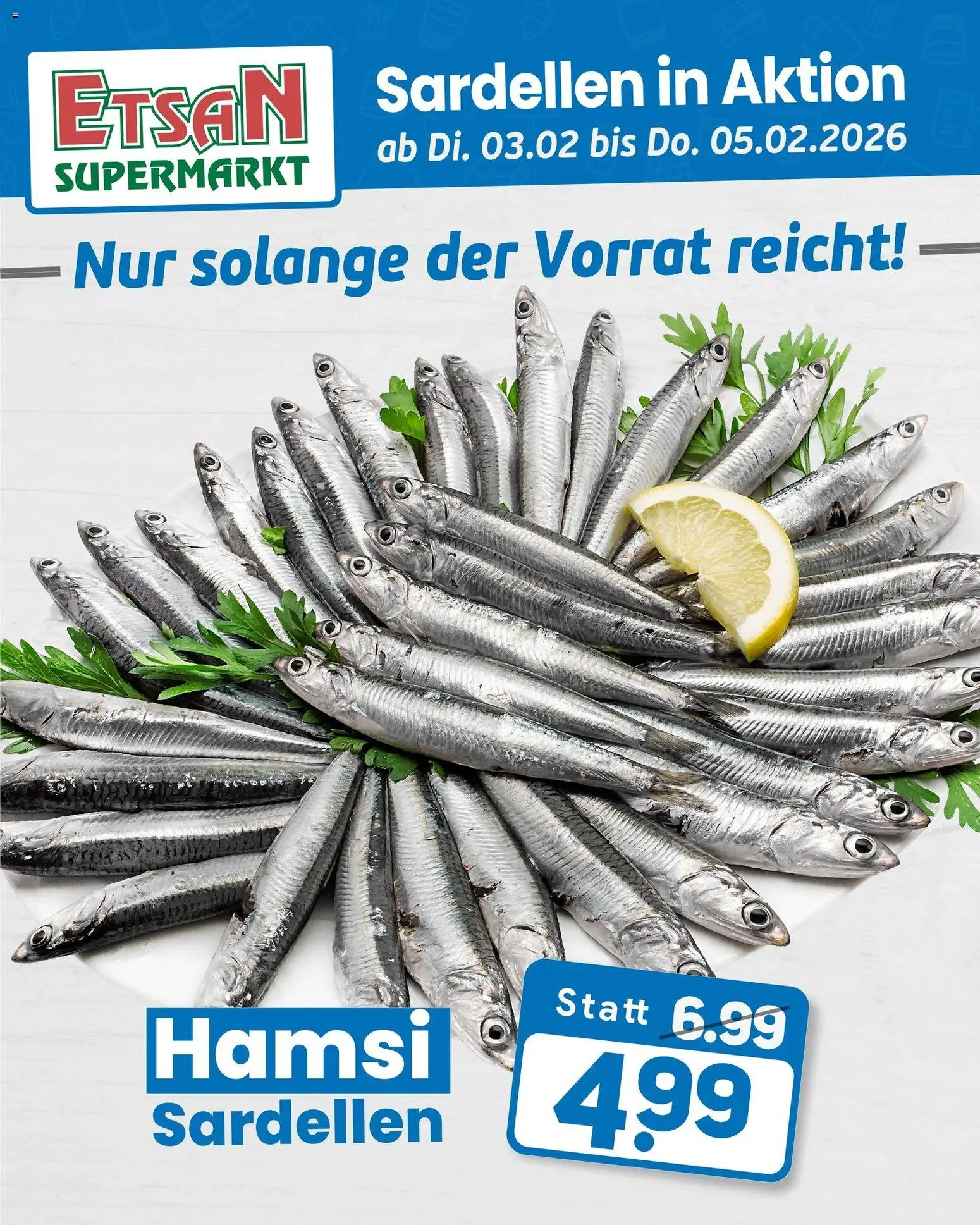 ETSAN Sardellen imn Aktion gültig ab 03.02.2026 | Seite: 1