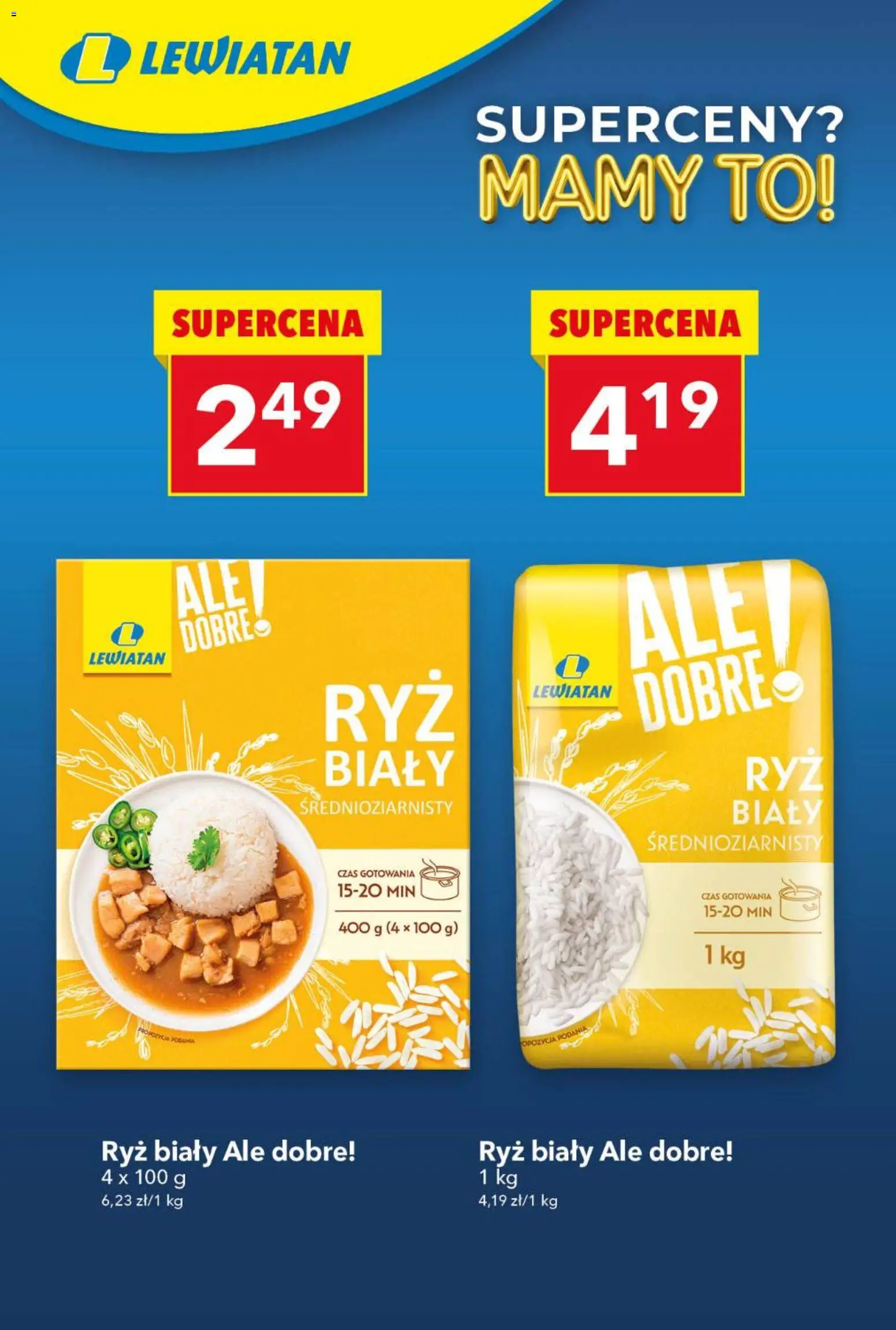 Lewiatan gazetka - Superceny od 09.04.2026 | Strona: 6 | Produkty: Ryż