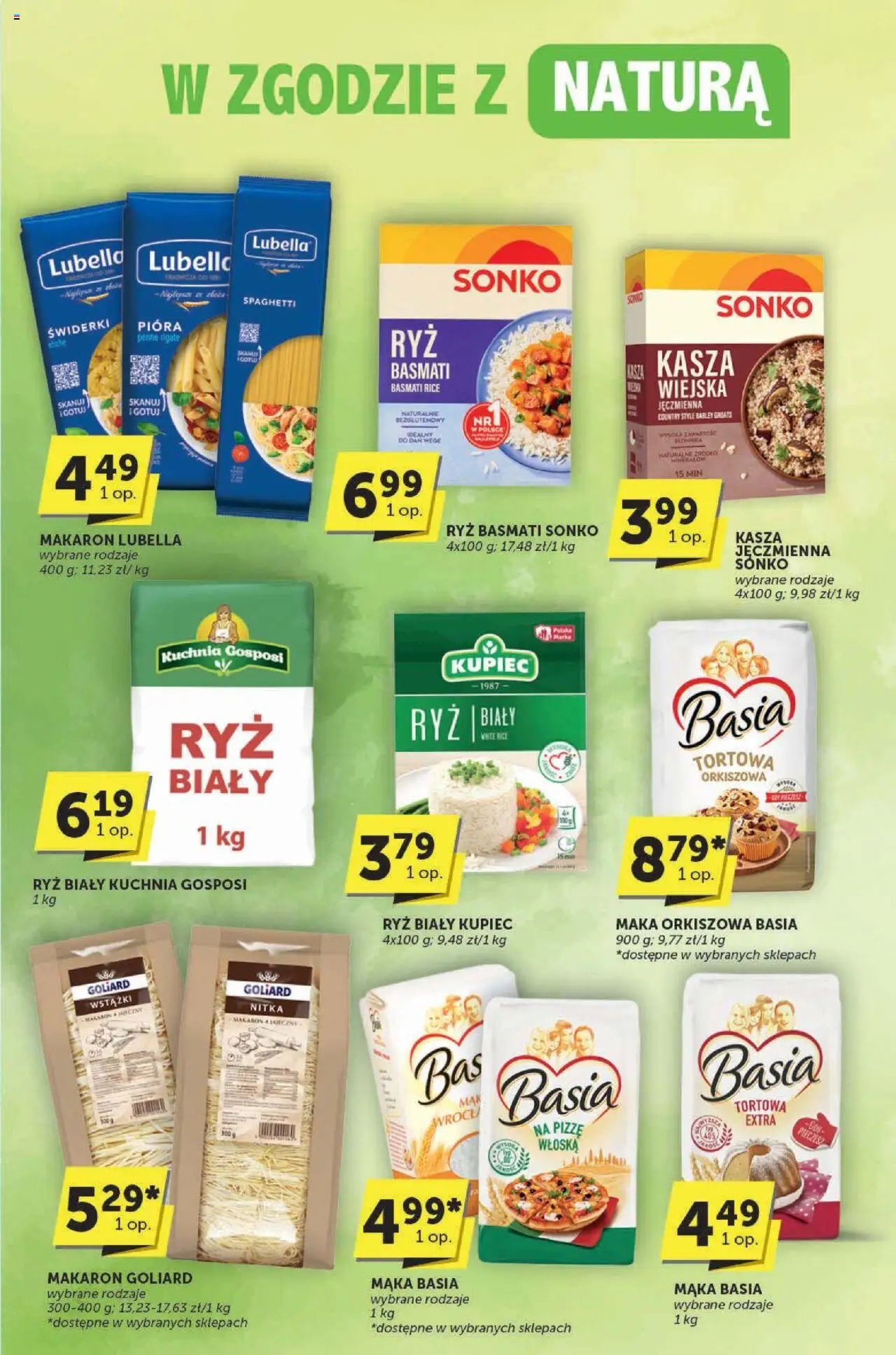 Euro Sklep Gazetka - Katalog od 04.09.2025 | Strona: 9 | Produkty: Penne, Ryż, Makaron, Mąka orkiszowa