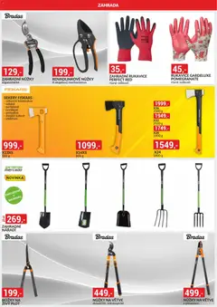 Náhled letáku BAUMAX leták od 01.03.2026 | Strana: 11 | Produkty: Zahrada, Rukavice, Nůžky na větve, Nářadí
