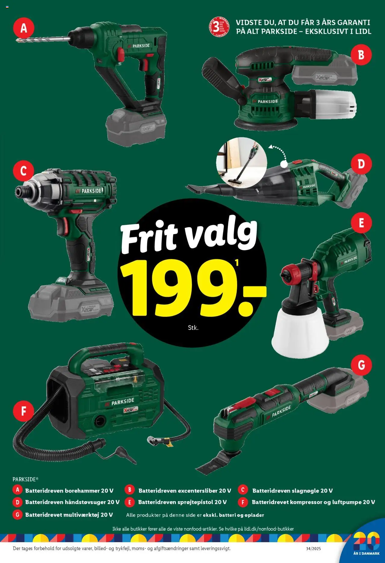 Lidl Tilbudsavis gyldig fra 17.08.2025 | Side: 19 | Produkter: Batteri