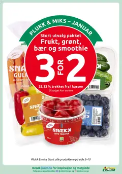 Forhåndsvisning av SNÆK SØTE TOMATER, Søte tomater gyldig fra 20.01.2026 | Side: 4 | Produkter: Tomater, Замок, Paprika