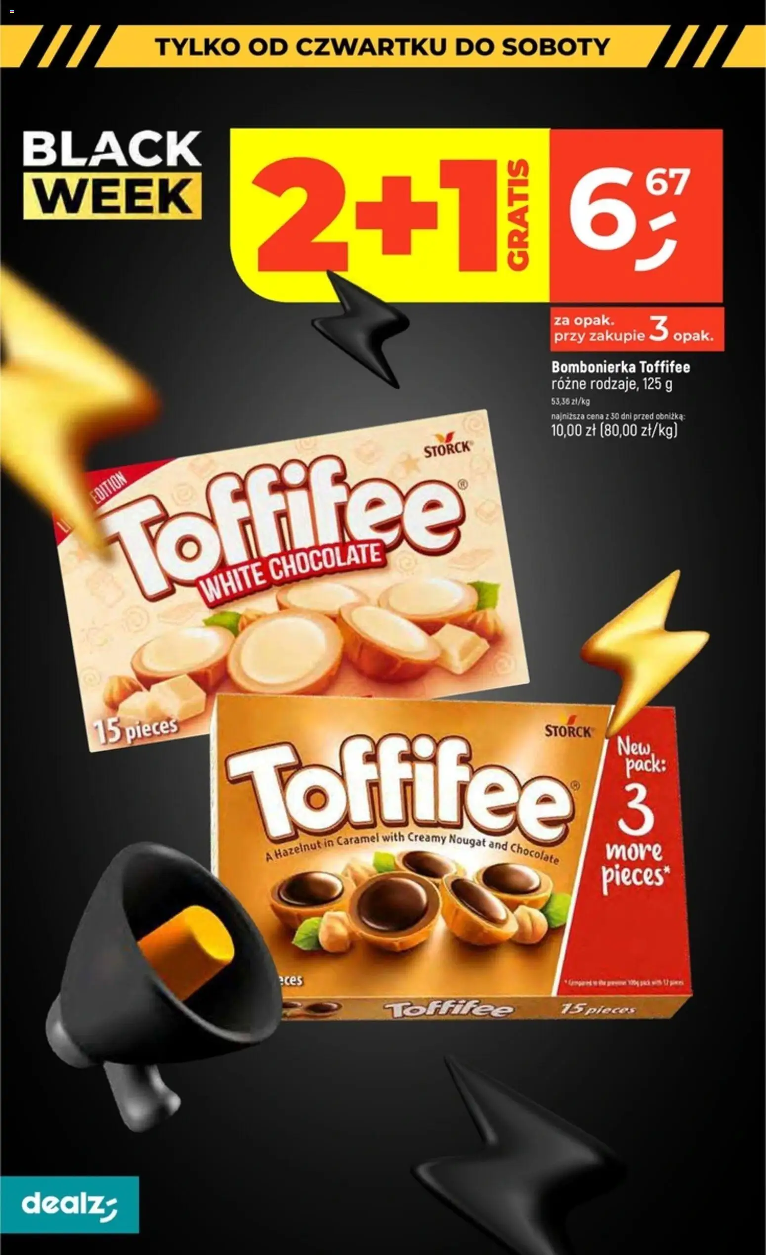 Dealz Black Friday od 27.11.2025 | Strona: 6 | Produkty: Bombonierka, Toffifee