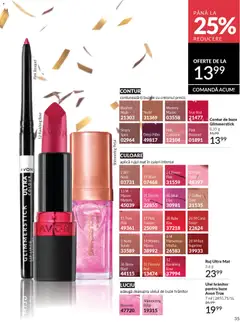 Ofertele Avon valabile de la 01.01.2026 | Pagină: 37 | Produse: Blush, Ruj, Ulei