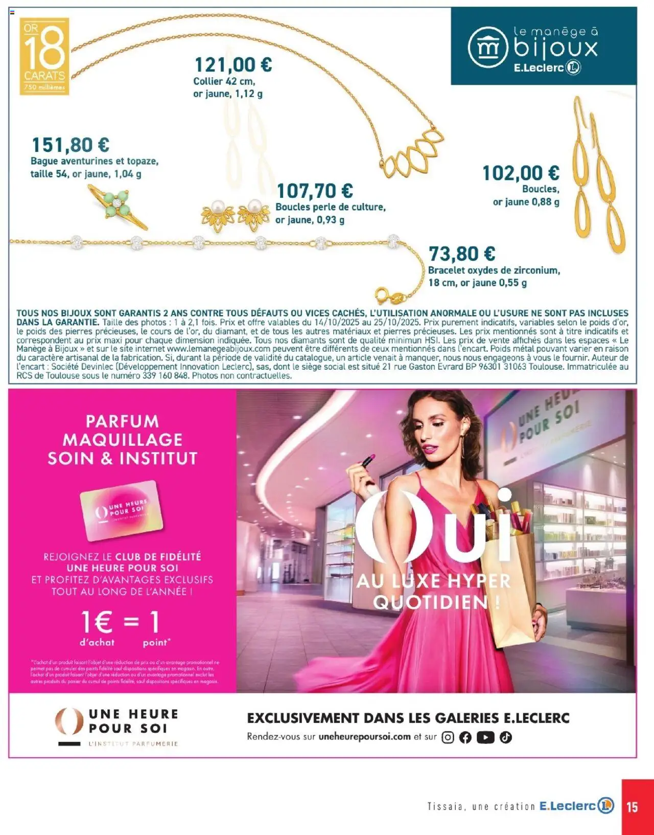{H1} | Page: 15 | Produits: Poids, Parfum, Bracelet, Bijoux