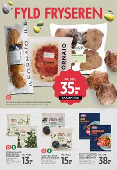 Meny - Tilbudsavis uge 14 gyldig fra 27.03.2026 | Side: 28 | Produkter: Korn, Solbær, Spinat, Grønne Bønner