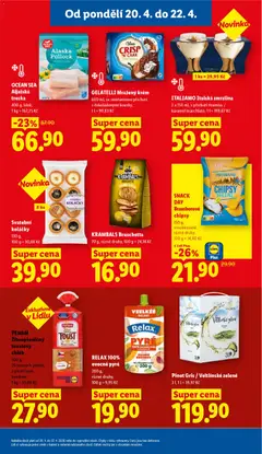 Náhled letáku SNACK DAY Bramborové chipsy, 150 g, vroubkované, různé druhy od 20.04.2026 | Strana: 21