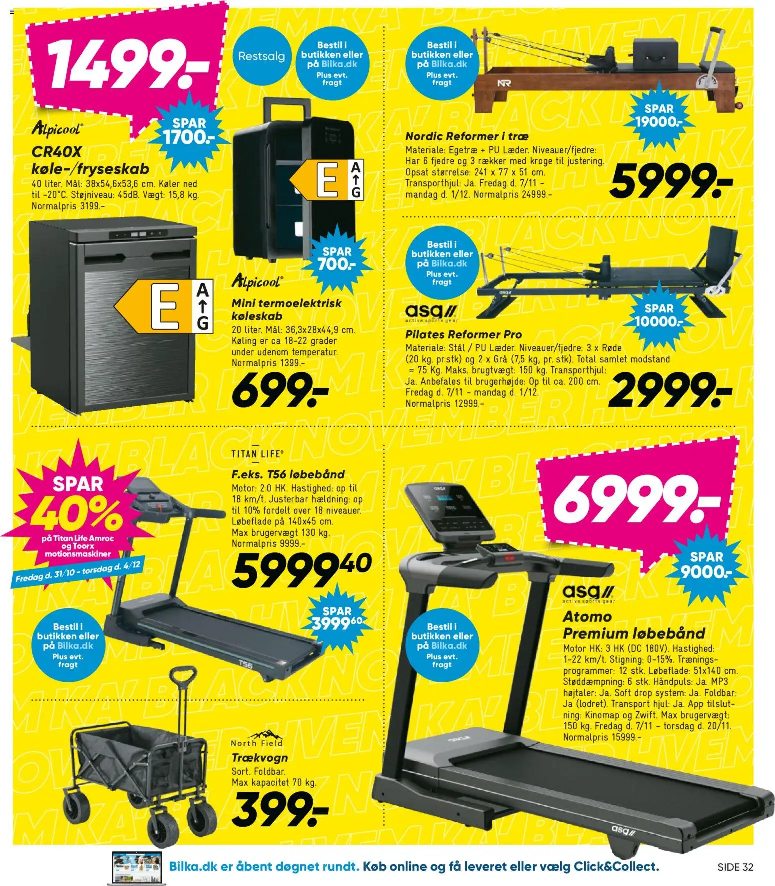 Bilka tilbudsavis – gyldig fra 07.10.2025 | Side: 43 | Produkter: Mp3, Køleskab