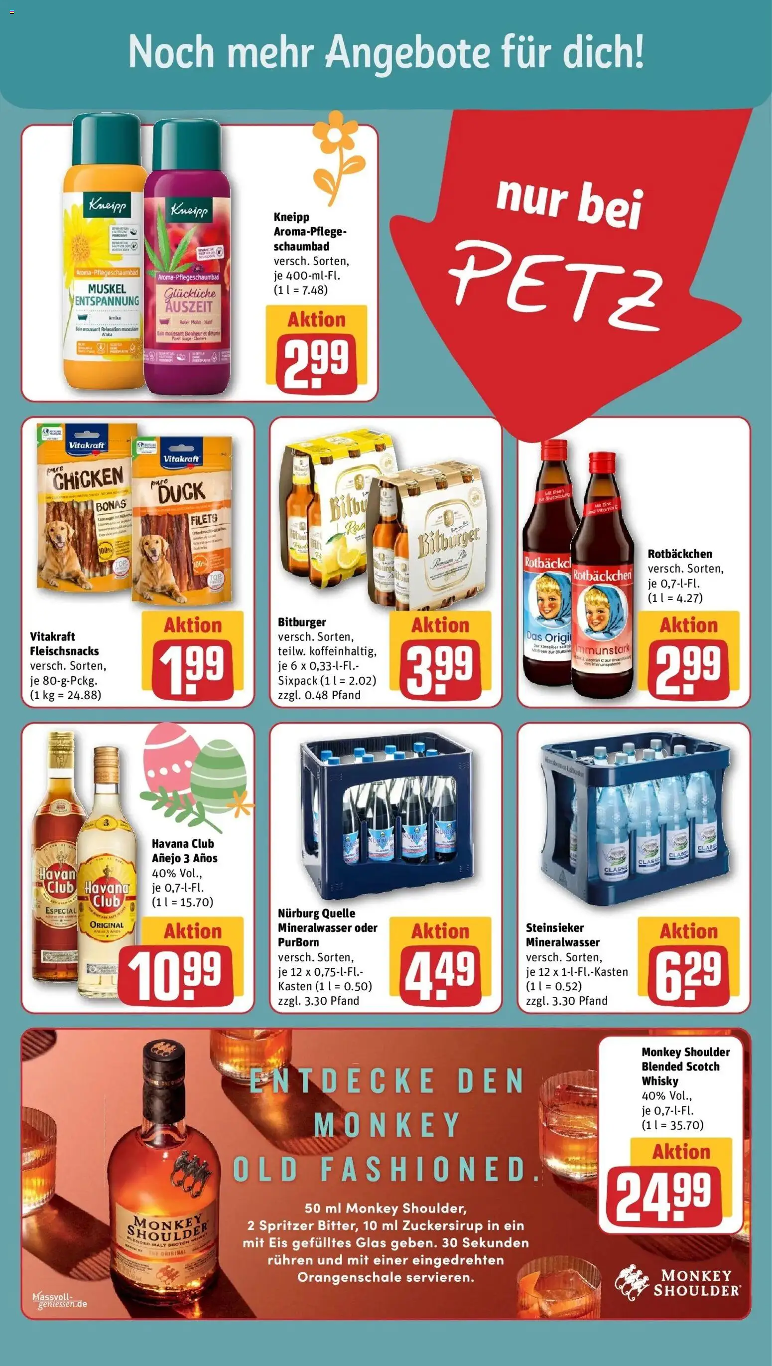 Rewe Prospekt Wiehl	 – gültig ab 15.03.2026 | Seite: 17 | Produkte: Whisky, Rum, Tür, Mineralwasser