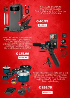 Kaufland Flugblatt ab 02.12.2025 gültig | Seite: 3 | Produkte: Videokamera, Kamera