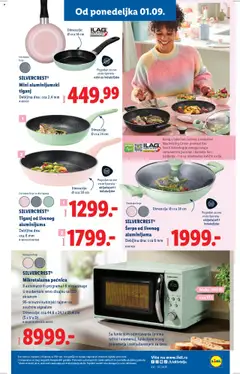 Lidl katalog - važi od 28.08.2025 | Strana: 19 | Proizvode: Silvercrest, Mikrotalasna pećnica, Tiganj