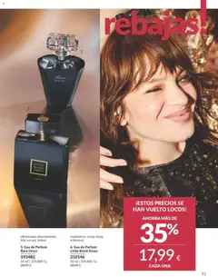 Vista previa Catálogo AVON campaña 1 válido desde el 01.01.2026 | Página: 11 | Productos: Perfume, Αποφλοιωτής σκόρδου, Eau de parfum