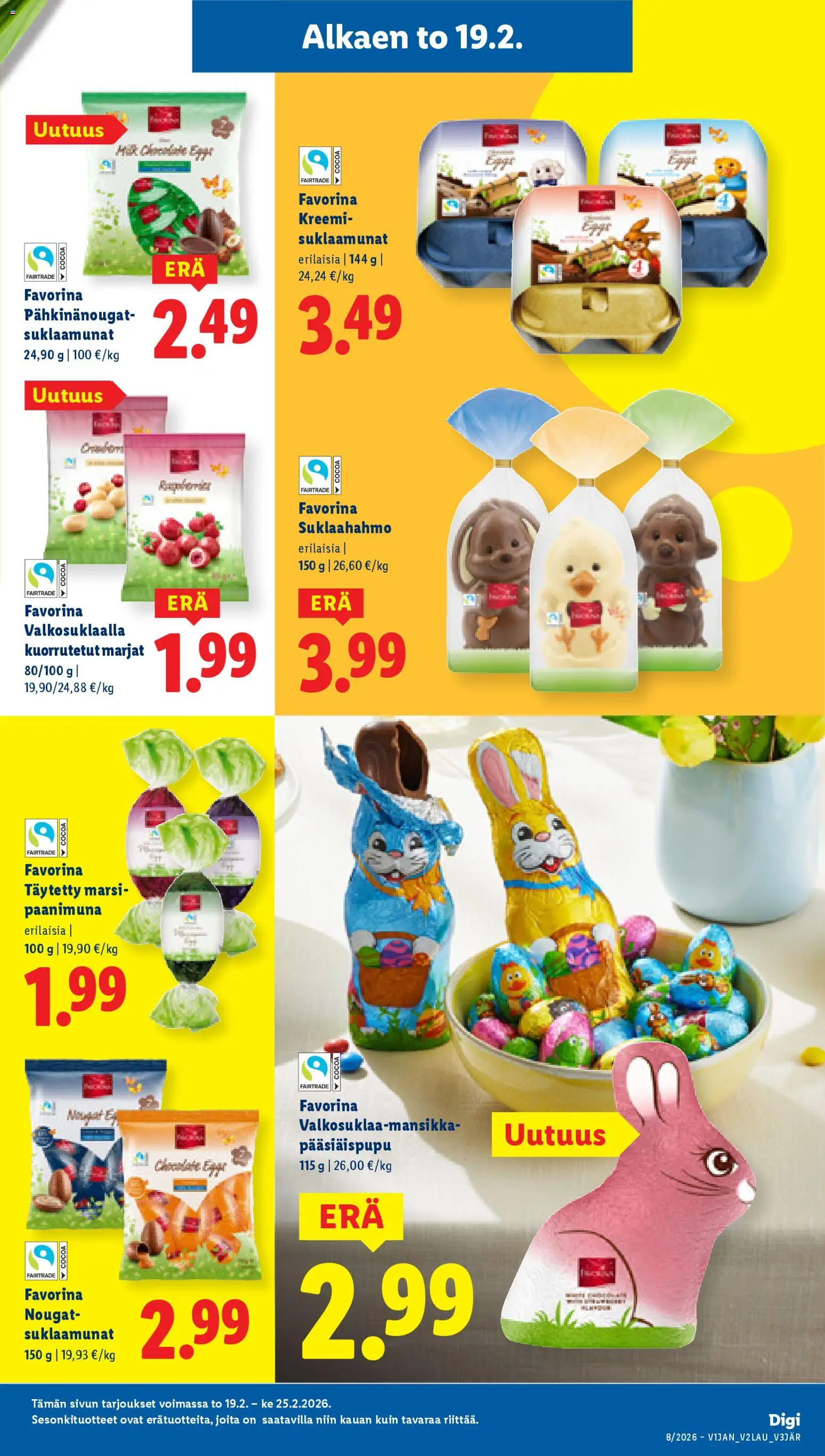 Lidl tarjoukset – voimassa 19.02.2026 alkaen | Sivu: 13