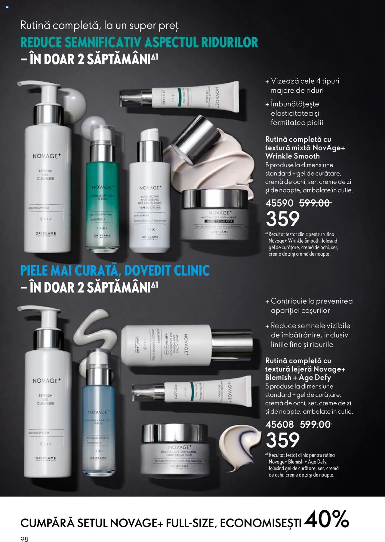 Noul catalog Oriflame – valabil de la 01.10.2025 | Pagină: 98 | Produse: Cremă de zi, Cremă