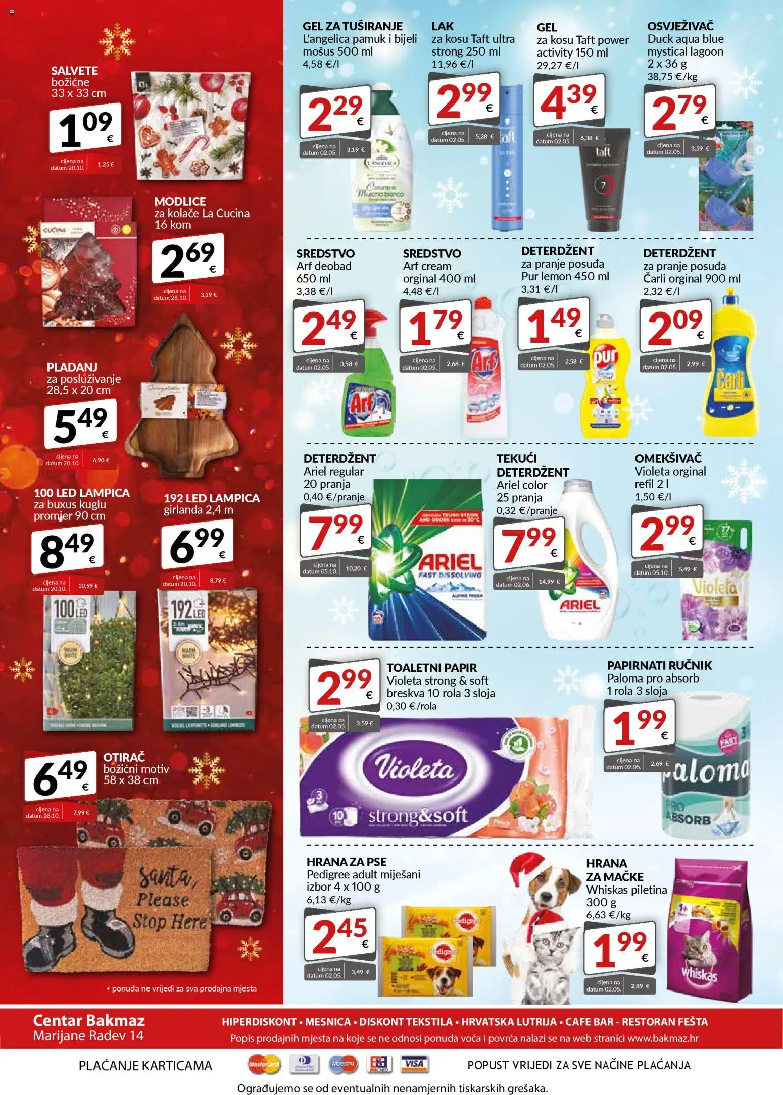 Bakmaz katalog | vrijedi od 04.12.2025 | Stranica: 8 | Proizvodi: Otirač, Piletina, Breskva, L'Angelica