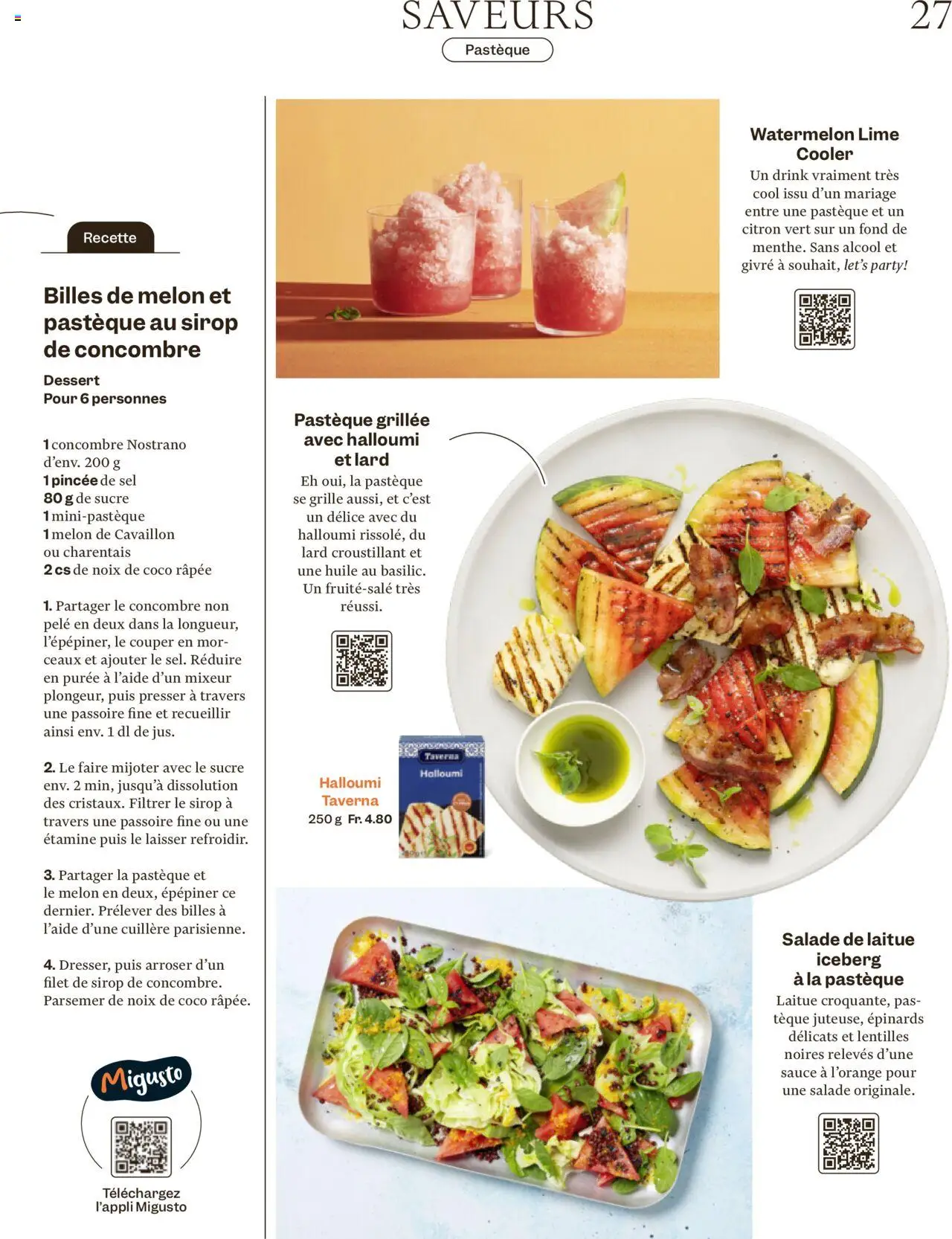 Migros - Magazin FR ab 18.08.2025 | Seite: 27