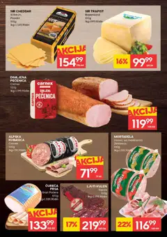 Roda katalog - pregled Roda kataloga - važi od 26.02.2026 | Strana: 7 | Proizvode: Kulen, Sir, Kobasica, Pečenica