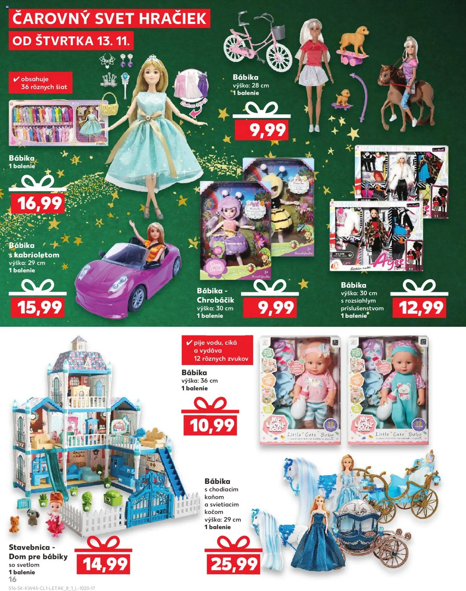 Kaufland SK akciós ujság - amely érvényes a következő dátumtól: 06.11.2025 | Oldal: 16 | Termékek: Só