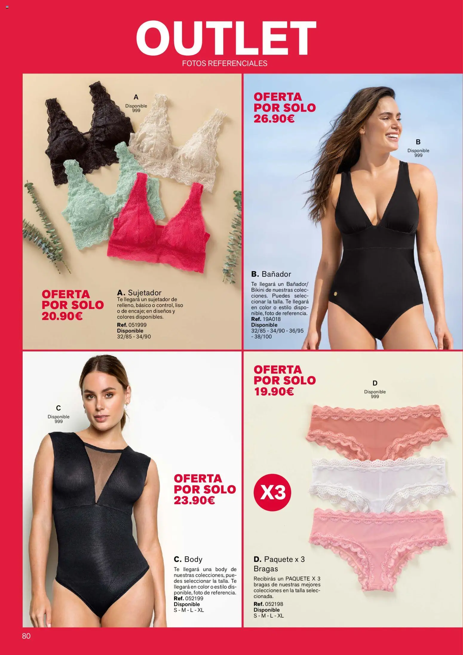 Leonisa folleto │ válido desde el 01.01.2026 | Página: 82 | Productos: Bragas, Té, Body