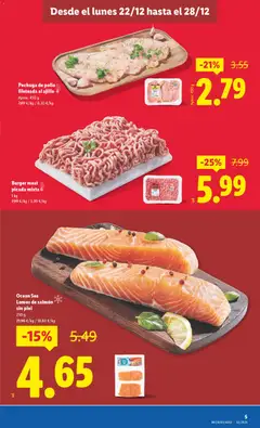 Vista previa Pechuga de pollo fileteada al ajillo, Chicken breast fillets with garlic marinade, approx. 450 g válido desde el 22.12.2025 | Página: 5 | Productos: Pechuga de pollo fileteada