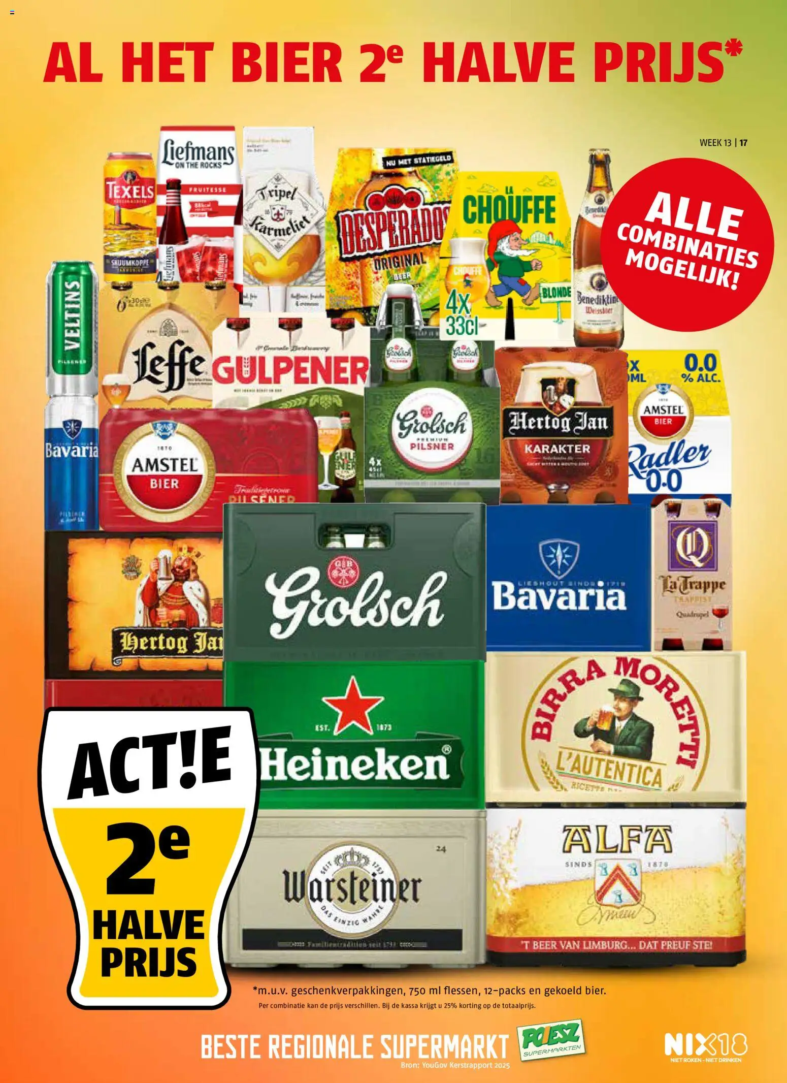 {H1} | Pagina: 17 | Producten: Bier, Kan, La