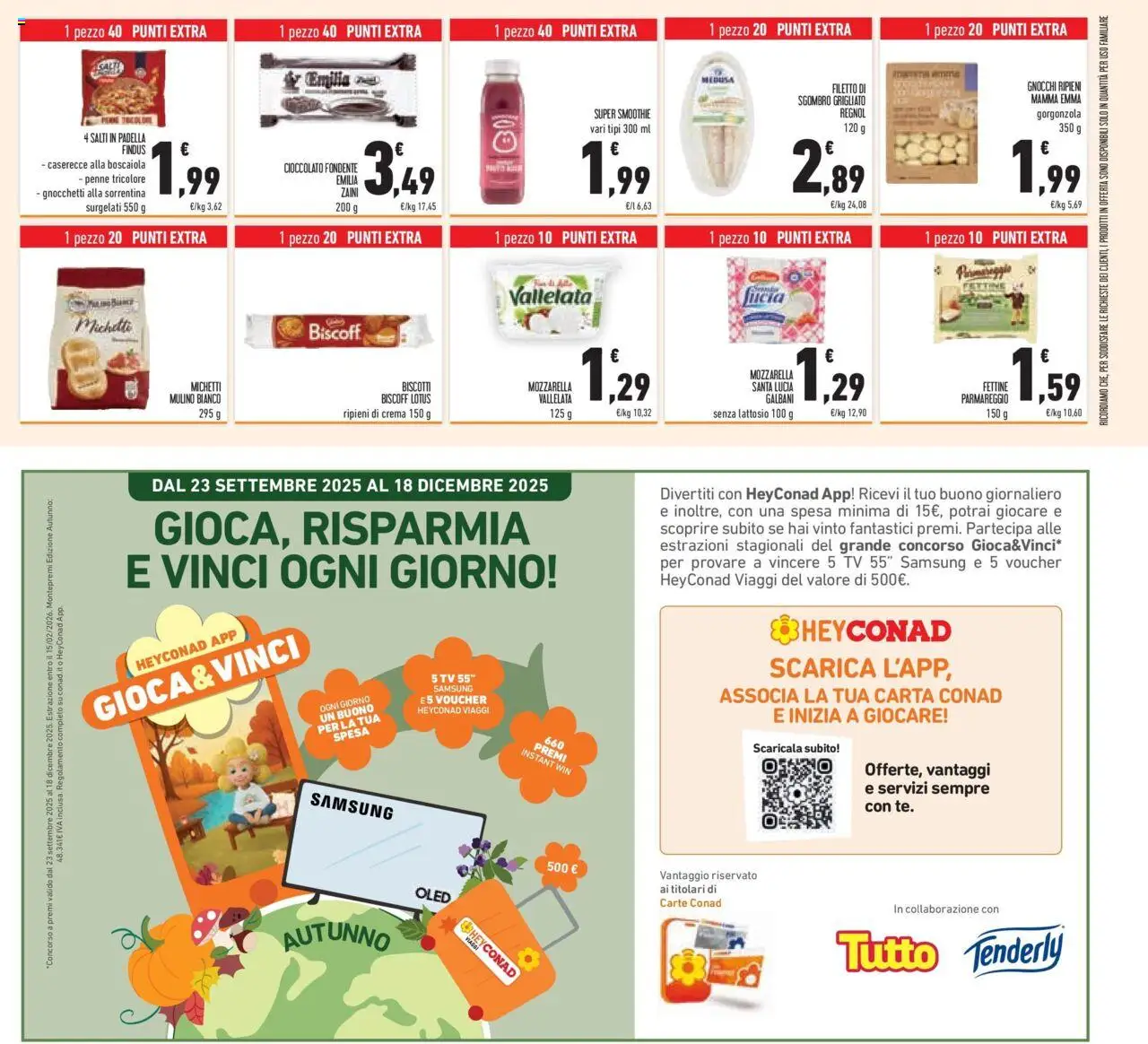 Volantino Conad del 08.10.2025 | Pagina: 47 | Prodotti: Biscotti, Padella, Penne, Sgombro