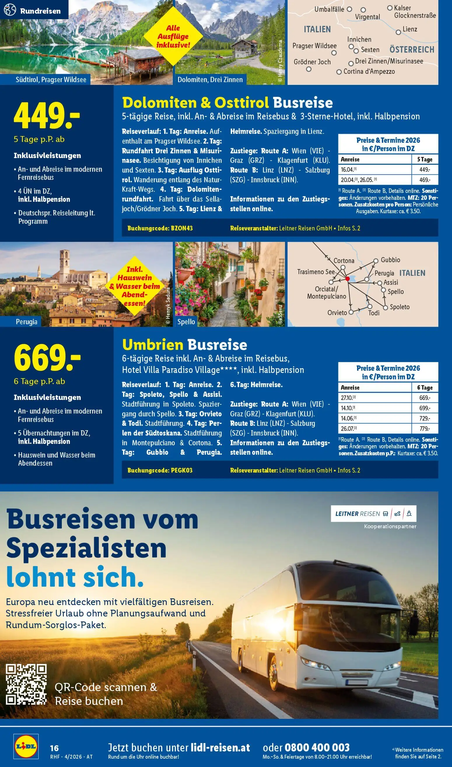 Lidl April Reise - Highlights gültig ab 28.03.2026 | Seite: 16 | Produkte: Wasser, Uhr