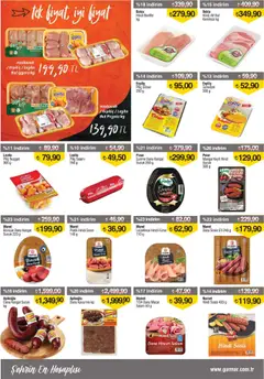 Gürmar Katalog - 01.08.2025 tarihinden itibaren geçerlidir | Sayfa: 2 | Ürünler: Salam, Piliç, Sucuk, Piliç nugget