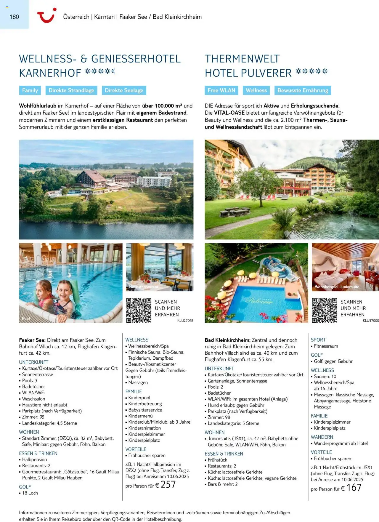 TUI Prospekt 	 – gültig ab 01.11.2024 | Seite: 180 | Produkte: Babybett, Bad, Küche