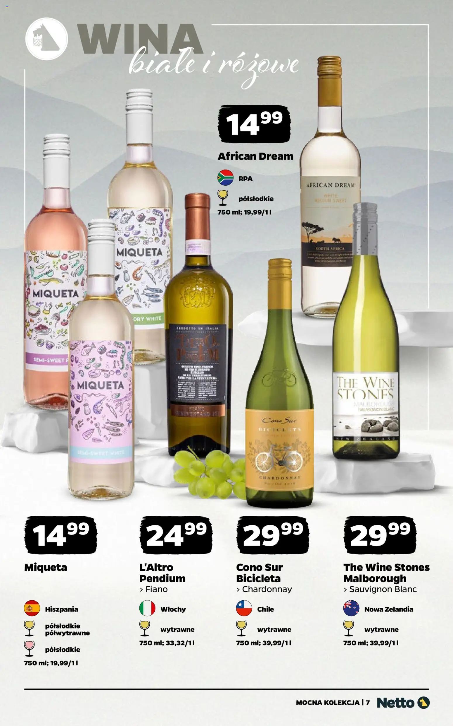 Netto gazetka - Wina od 05.01.2026 | Strona: 7 | Produkty: Chardonnay