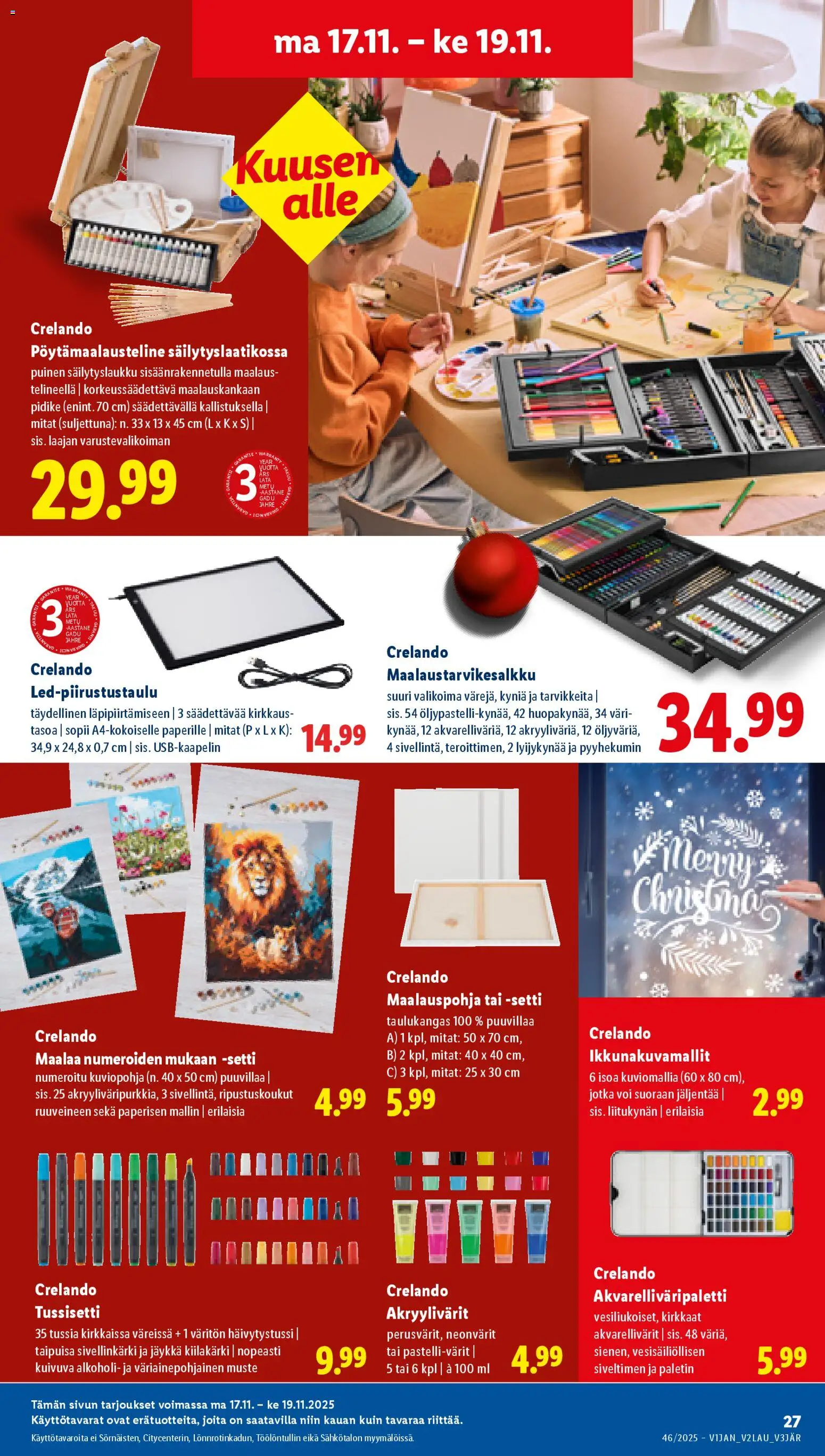 Lidl tarjoukset - Tampere – voimassa 13.11.2025 alkaen | Sivu: 31 | Tuotteet: Voi