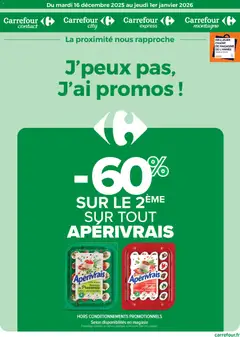 Carrefour City - Prévisualisation de Carrefour City J'peux pas, j'ai promos, du mardi 16 décembre valide à partir de 16.12.2025